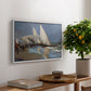 The Beach at Valencia, 1908 - Floater Framed Canvas Print