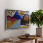 Kochel Straight Street, 1909 - Floater Framed Canvas Print