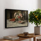 Strawberries and Champagne, c. 1881-1885 - Floater Framed Canvas Print