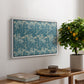 Tulip (Teal), 1875 - Floater Framed Canvas Print