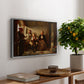 Neighbors (Naboer), 1855 - Floater Framed Canvas Print