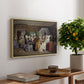 The Maternity Room (Scene from "Barselstuen"), 1845 - Floater Framed Canvas Print
