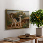Ravager, One of the Lambton Hounds, 1835 - Floater Framed Canvas Print