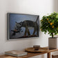 Cat Catching a Bird, 1939 - Floater Framed Canvas Print