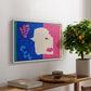 The Wolf (Le loup), from Jazz, 1947 - Floater Framed Canvas Print