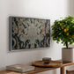 Hanging (Printed Textile), c. 18th Century - Floater Framed Canvas Print
