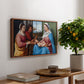 Sacred Conversation, c. 1505 - Floater Framed Canvas Print