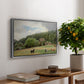 Farm with Grazing Cows (Bondegård med beitende kuer), 1892 - Floater Framed Canvas Print