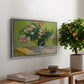 Vase with Oleanders and Books, 1888 - Floater Framed Canvas Print