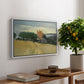 Fields of Wheat in Cagnes, 1918 - Floater Framed Canvas Print