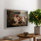 Portrait of Dash, a Favourite Spaniel, Property of Lady Frances Vane-Tempest, 1819 - Floater Framed Canvas Print