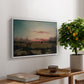 The Marshes at Rhode Island, 1866 - Floater Framed Canvas Print