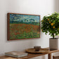 Field with Poppies, 1889 - Floater Framed Canvas Print