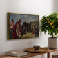 The Vendramin Family Venerating a Relic of the True Cross, c. 1540-1545 - Floater Framed Canvas Print