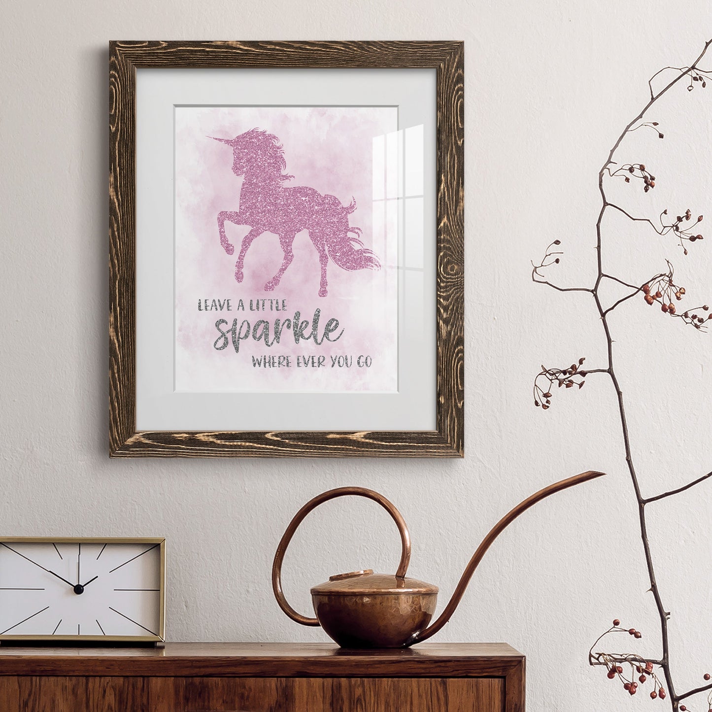 Sparkle - Premium Framed Print - Distressed Barnwood Frame - Ready to Hang