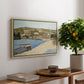 The Riverbank, Les Andelys, 1886 - Floater Framed Canvas Print