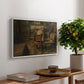 The Retoucher (The Restorer), 1876 - Floater Framed Canvas Print