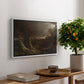 Tornado in an American Forest, 1835 - Floater Framed Canvas Print