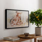 The Abduction, 1920 - Floater Framed Canvas Print