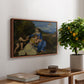 The Aldobrandini Madonna, 1532 - Floater Framed Canvas Print