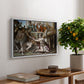 The Sacrifice of Noah (Sistine Chapel), 1509 - Floater Framed Canvas Print