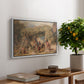 Figures and Animals in a Vineyard, c. 1829 - Floater Framed Canvas Print