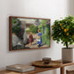 Summer Day in Jyllinge, 1922 - Floater Framed Canvas Print