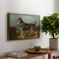 A Terrier in a Landscape, c. 1811 - Floater Framed Canvas Print