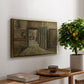 The Conversation, 1884 - Floater Framed Canvas Print