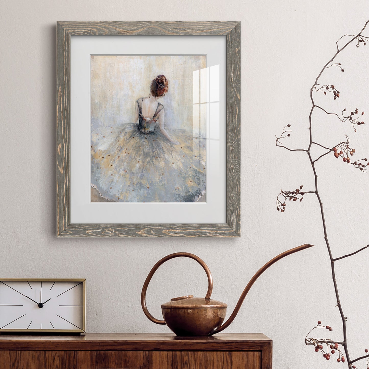 Beautiful Contemplation - Premium Framed Print - Distressed Barnwood Frame - Ready to Hang