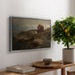 A Fisherman's Home, Lillesand, 1858 - Floater Framed Canvas Print
