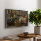 The Meal (De maaltijd), c. 1885 - Floater Framed Canvas Print