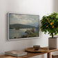 The Jetty at Feste near Moss, 1898 - Floater Framed Canvas Print