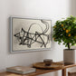Study of a Cat (Étude de chat), 1946 - Floater Framed Canvas Print