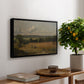 The Wheat Field, 1816 - Floater Framed Canvas Print