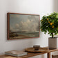Yarmouth Jetty, 1822 - Floater Framed Canvas Print