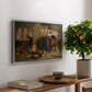 The Flight of Madeline and Porphyro, 1848 - Floater Framed Canvas Print