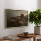 A Fisherman's Home, Lillesand, 1858 - Floater Framed Canvas Print