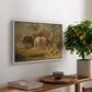 The Midday Meal, 1835 - Floater Framed Canvas Print
