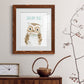 Dream Big Owl - Premium Framed Print - Distressed Barnwood Frame - Ready to Hang