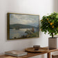 The Jetty at Feste near Moss, 1898 - Floater Framed Canvas Print