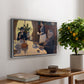 The Dining Room (Breakfast), 1886-1887 - Floater Framed Canvas Print