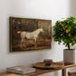 Grey Arabian Stallion, Property of Sir Watkin Williams-Wynn, c. 1817 - Floater Framed Canvas Print