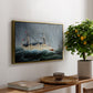 A Ship in the Storm, c. 1899 - Floater Framed Canvas Print