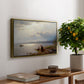 On the Banks of the Chiemsee, 1871 - Floater Framed Canvas Print