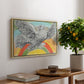 Flying Dove with Rainbow (Colombe volant à l'Arc-en-ciel), 1952 - Floater Framed Canvas Print