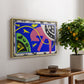 The Horse, the Rider and the Clown, from Jazz, 1947 - Floater Framed Canvas Print
