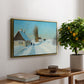 Shoveling Snow on a Beautiful Winter Day, c. 1898 - Floater Framed Canvas Print