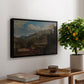 Bonneville, Savoy, 1803 - Floater Framed Canvas Print