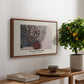 Honeysuckle (Tapestry Collection), 1874 - Floater Framed Canvas Print